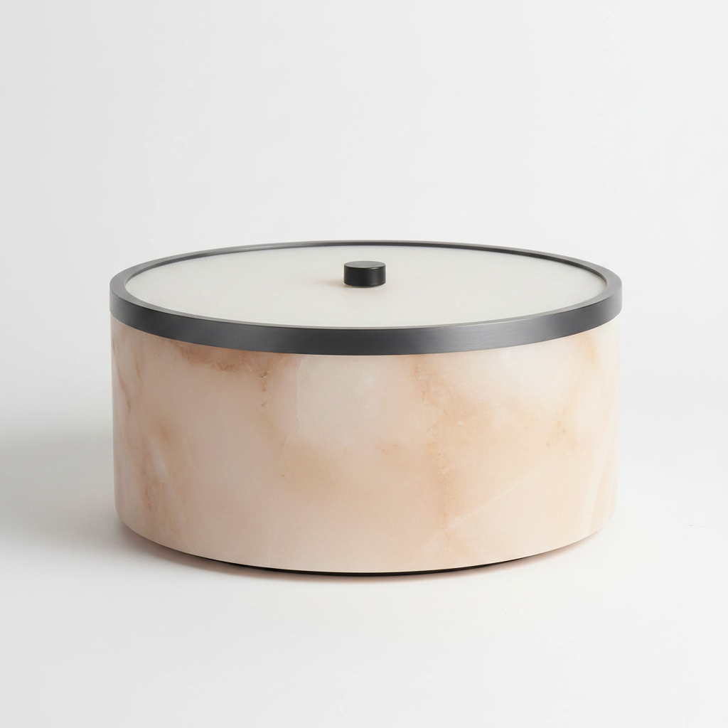 Eye-Comfort LED Marble Table Lamp with Touch Control